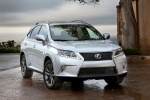 2013 Lexus RX350 F-Sport in Silver Lining Metallic - Static Front Right View